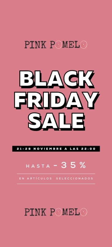 black friday 2022 oferta hasta 35% en articulos seleccionados